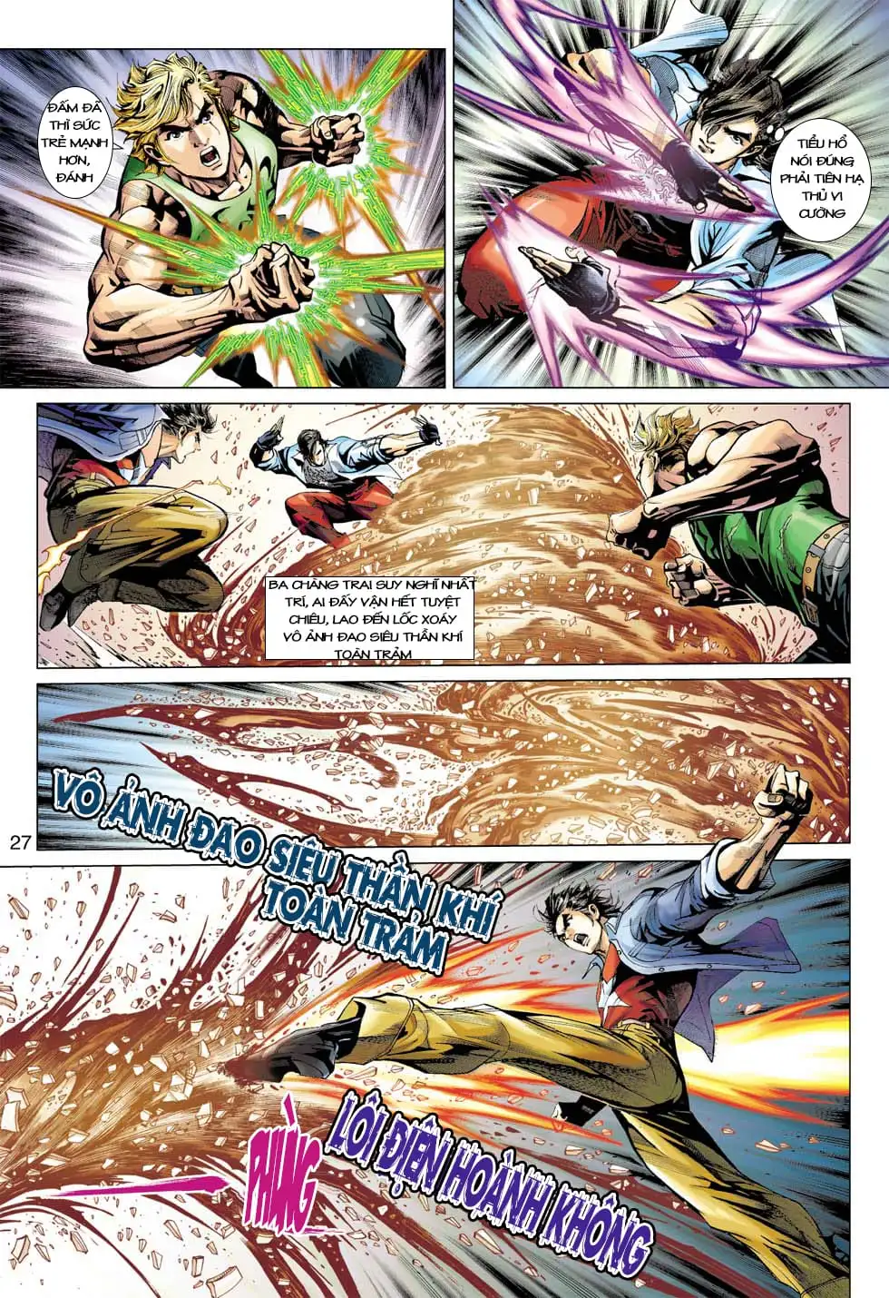 Truyện Tranh Tân Tác Long Hổ Môn trang 4