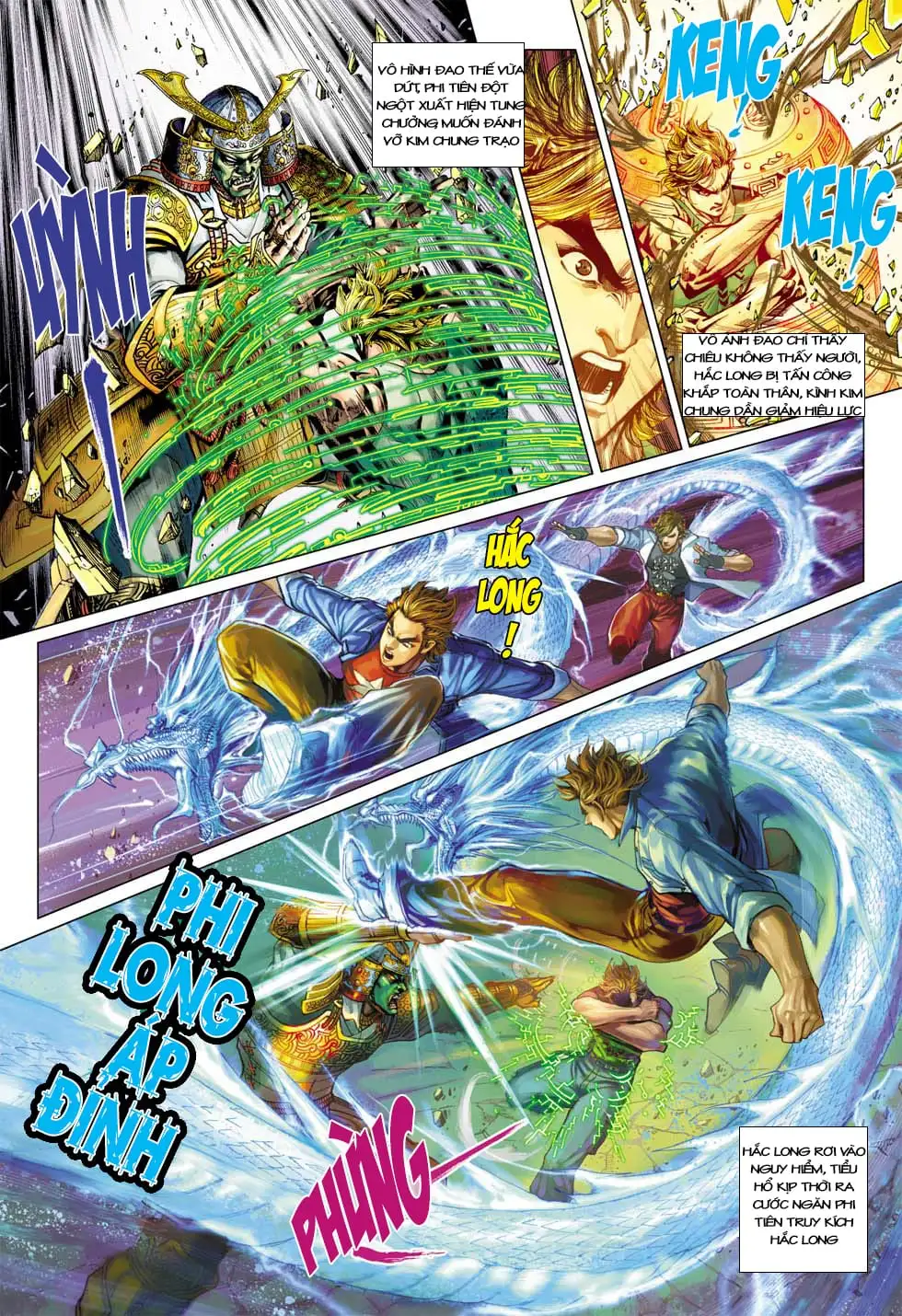 Truyện Tranh Tân Tác Long Hổ Môn trang 4