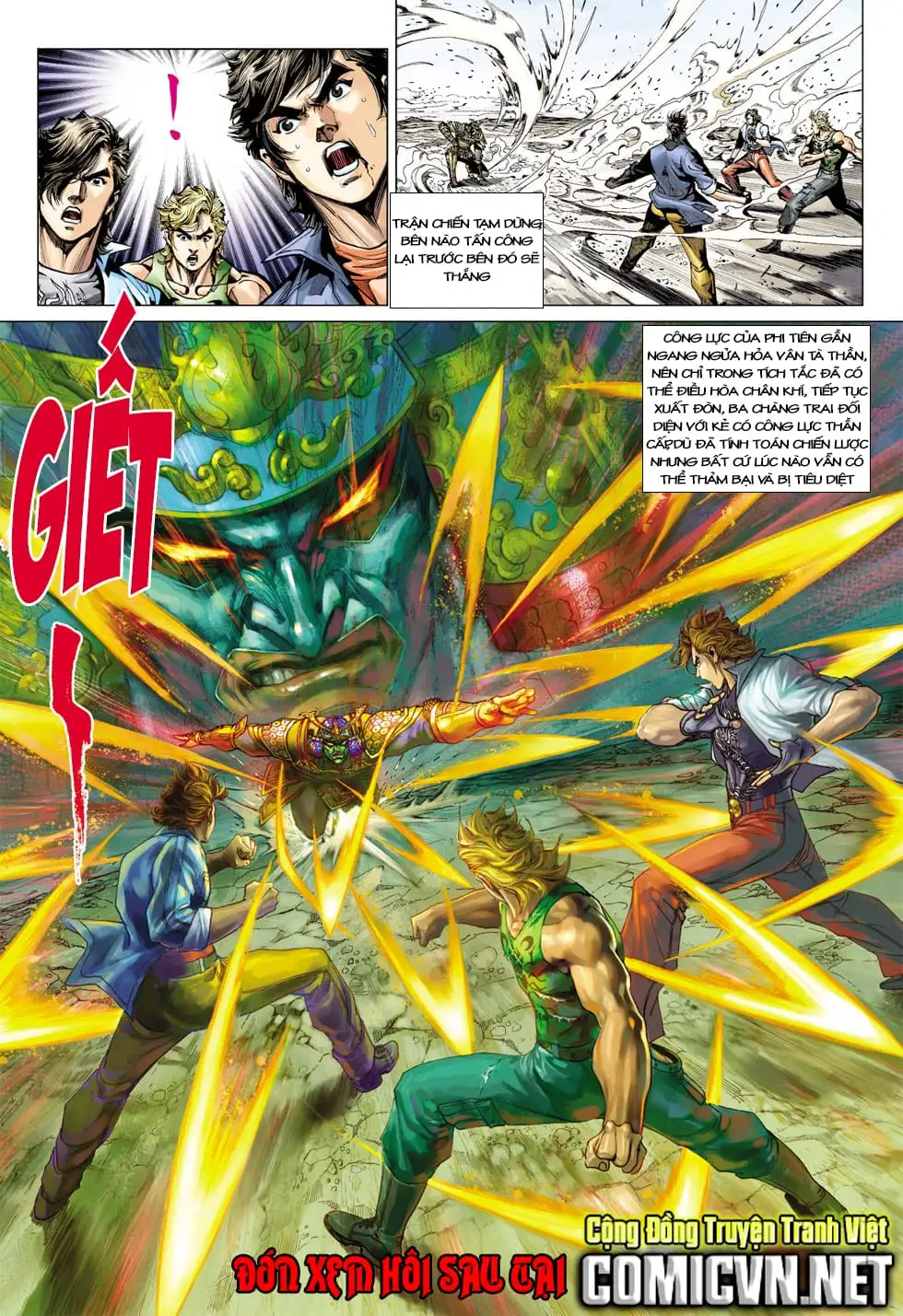 Truyện Tranh Tân Tác Long Hổ Môn trang 4