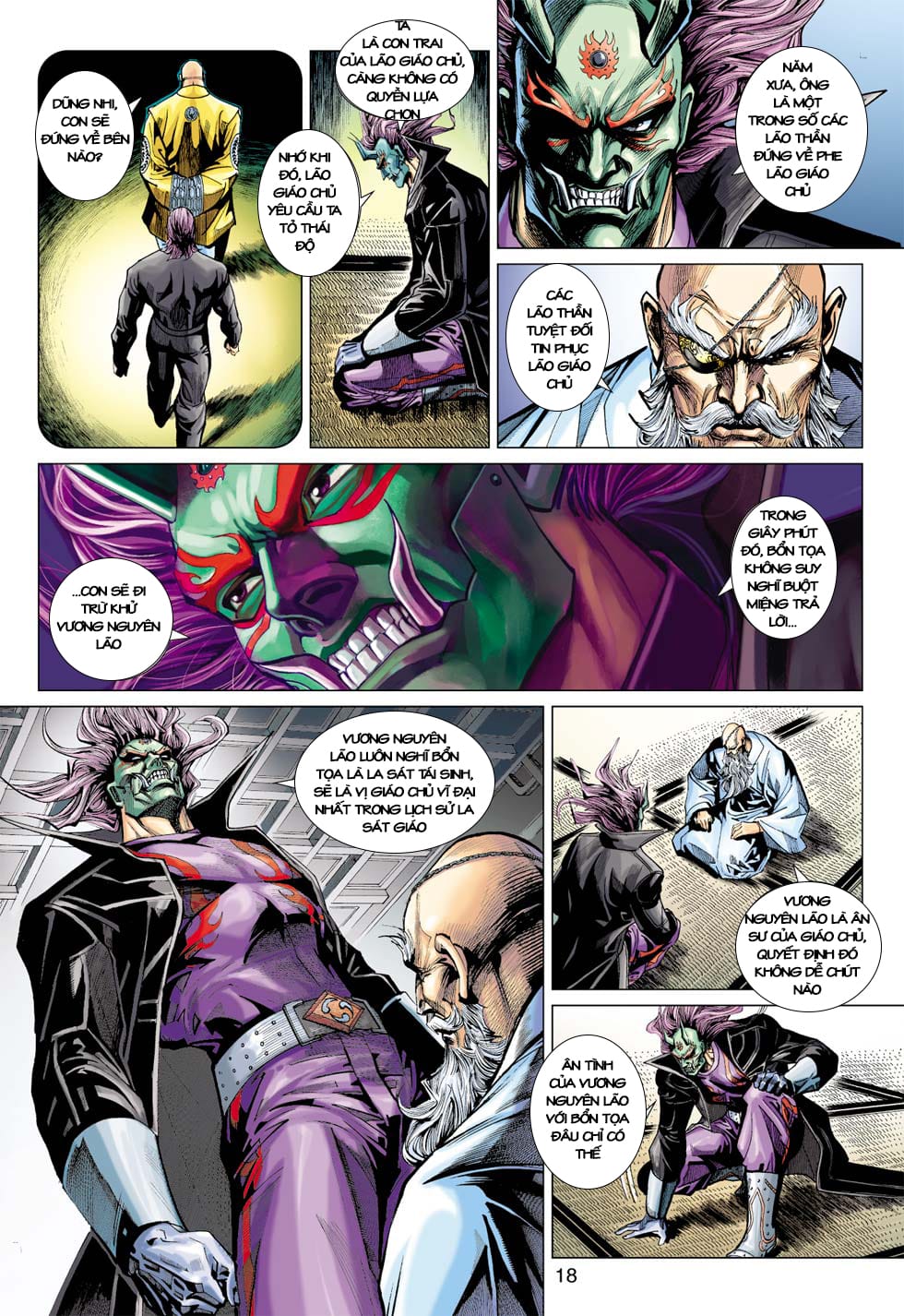 Truyện Tranh Tân Tác Long Hổ Môn trang 4