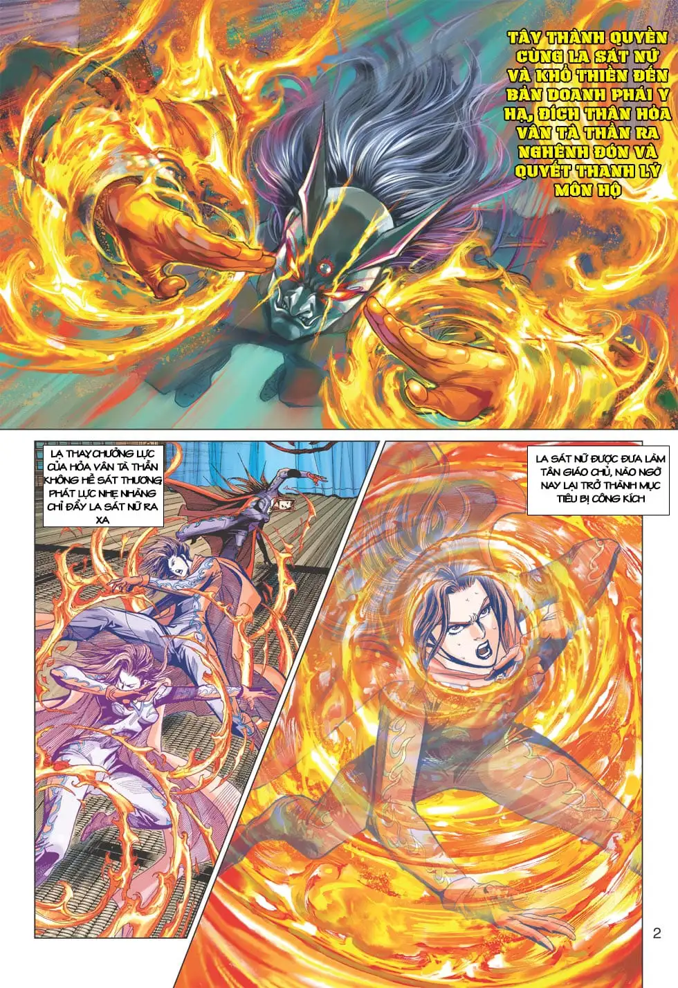 Truyện Tranh Tân Tác Long Hổ Môn trang 4