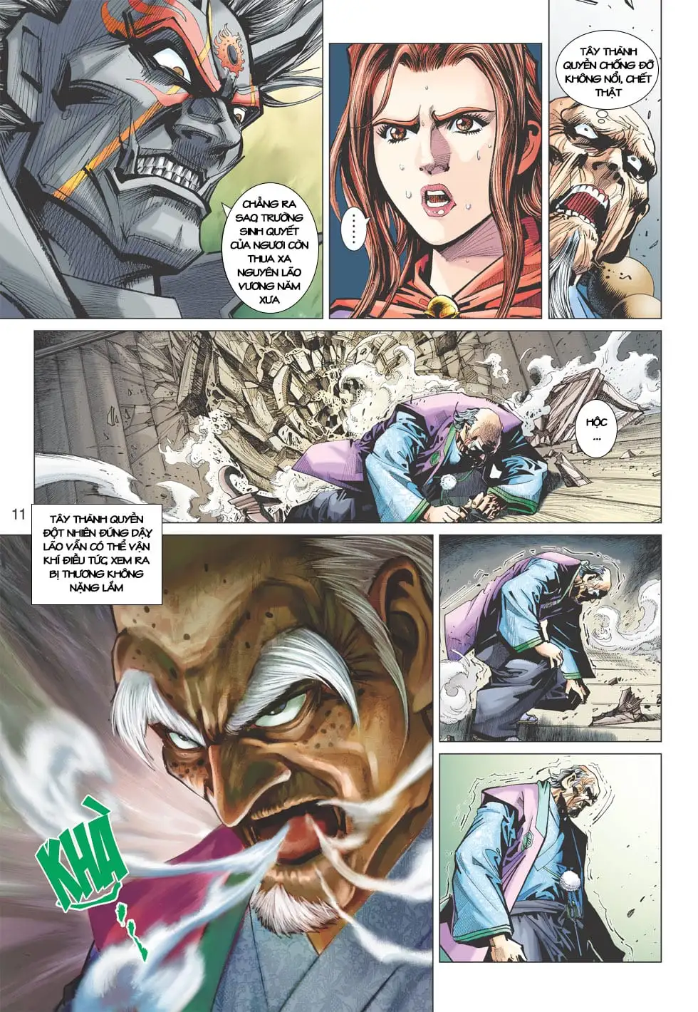 Truyện Tranh Tân Tác Long Hổ Môn trang 4