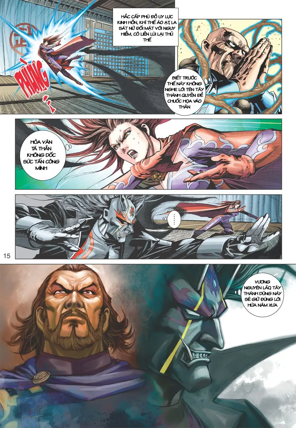 Truyện Tranh Tân Tác Long Hổ Môn trang 4