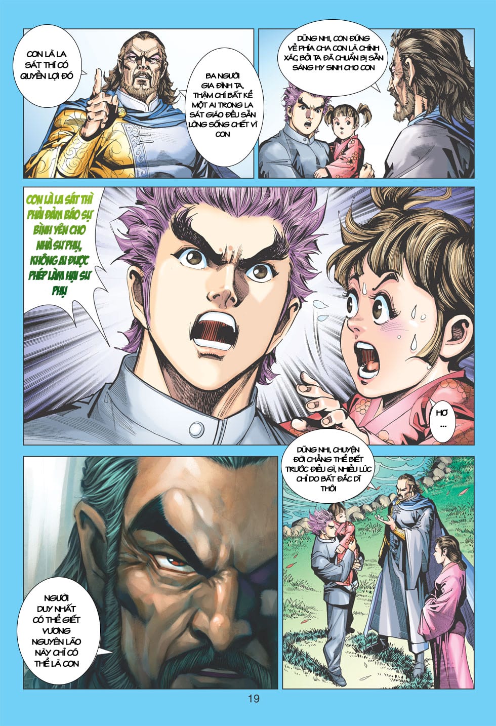 Truyện Tranh Tân Tác Long Hổ Môn trang 4