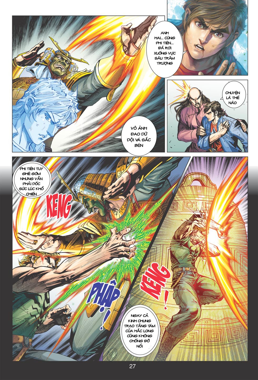 Truyện Tranh Tân Tác Long Hổ Môn trang 4