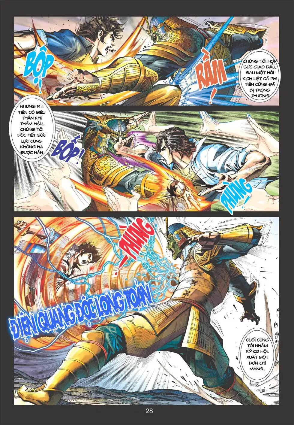 Truyện Tranh Tân Tác Long Hổ Môn trang 4