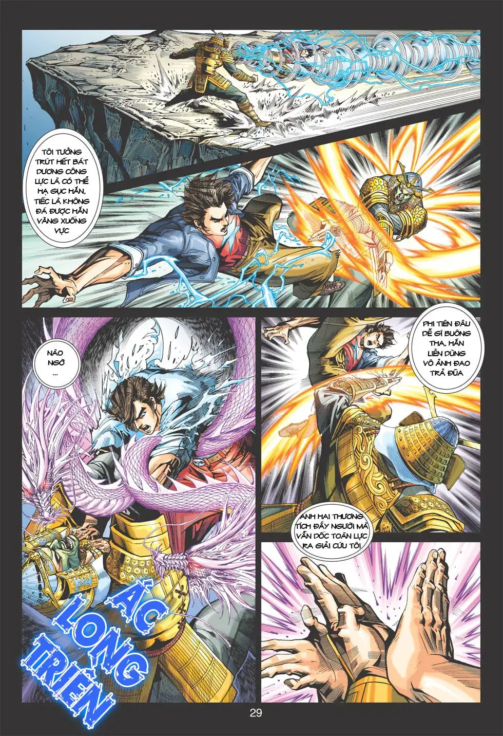 Truyện Tranh Tân Tác Long Hổ Môn trang 4