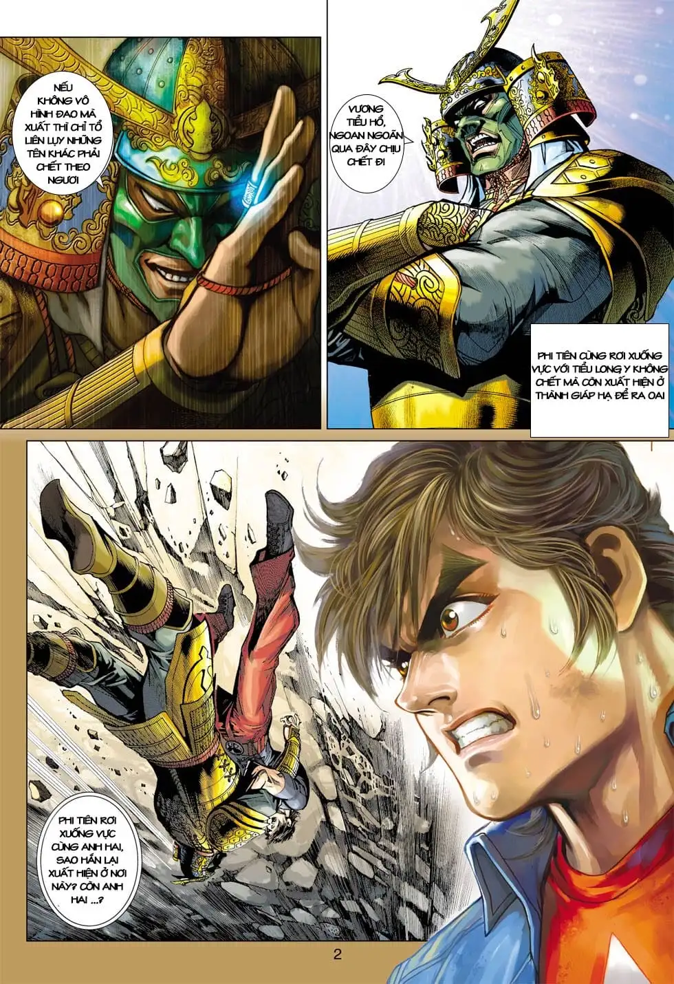 Truyện Tranh Tân Tác Long Hổ Môn trang 4