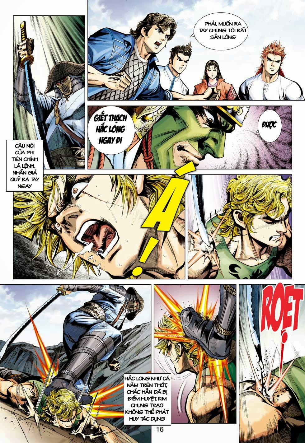 Truyện Tranh Tân Tác Long Hổ Môn trang 4