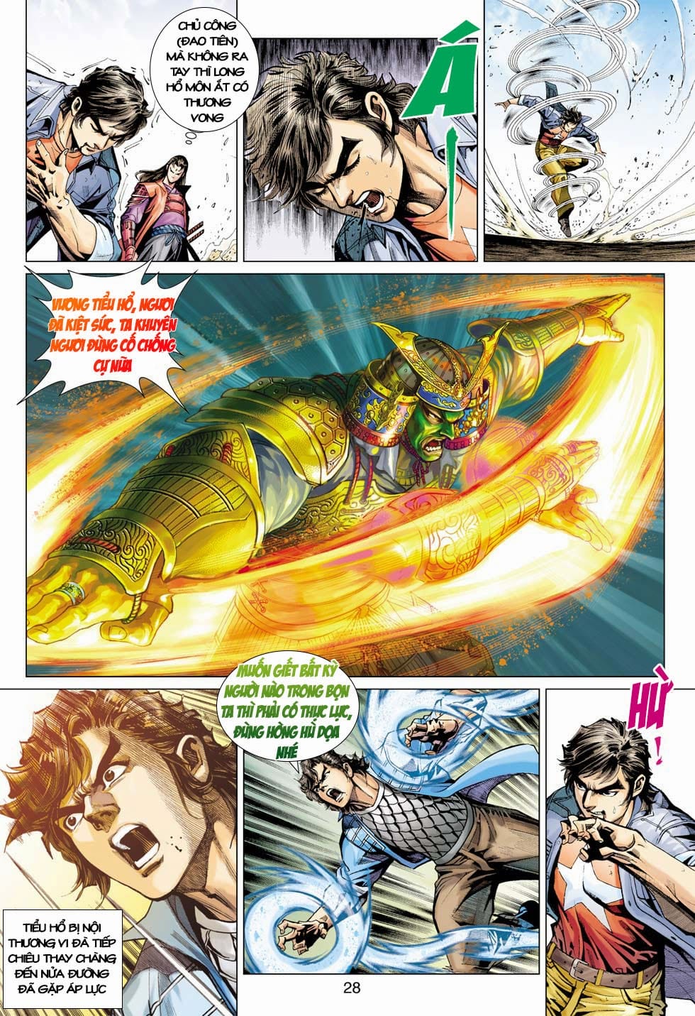 Truyện Tranh Tân Tác Long Hổ Môn trang 4