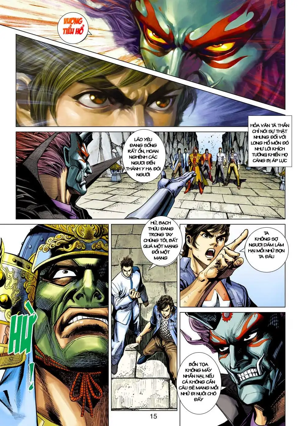 Truyện Tranh Tân Tác Long Hổ Môn trang 4
