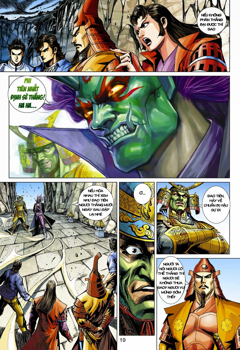 Truyện Tranh Tân Tác Long Hổ Môn trang 4