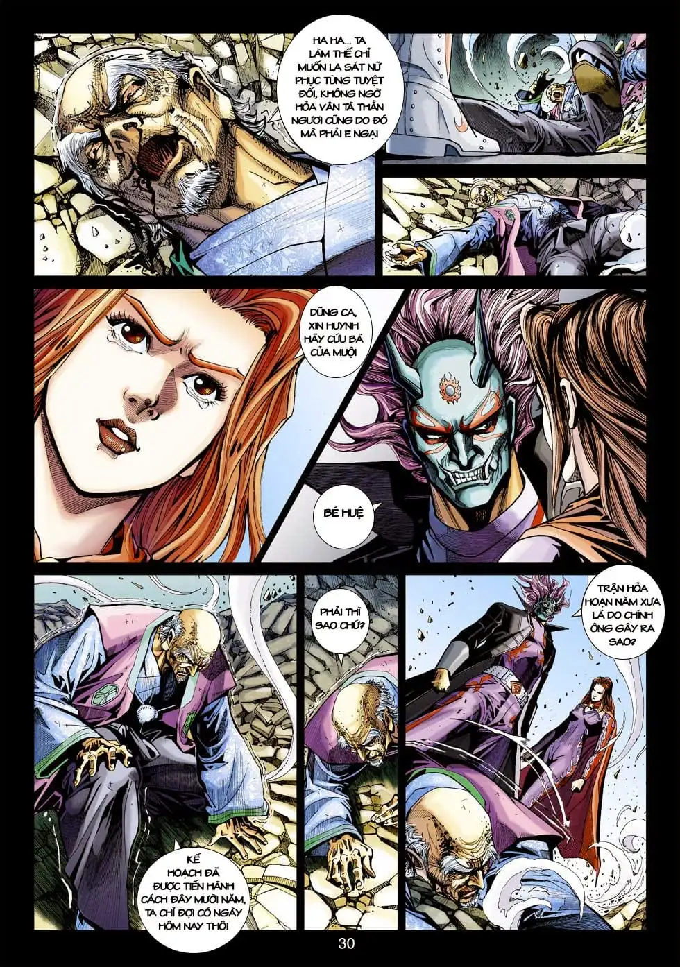 Truyện Tranh Tân Tác Long Hổ Môn trang 4