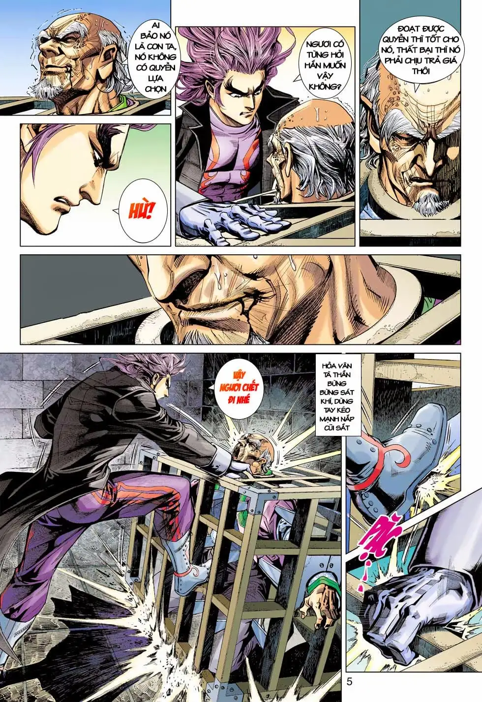 Truyện Tranh Tân Tác Long Hổ Môn trang 4