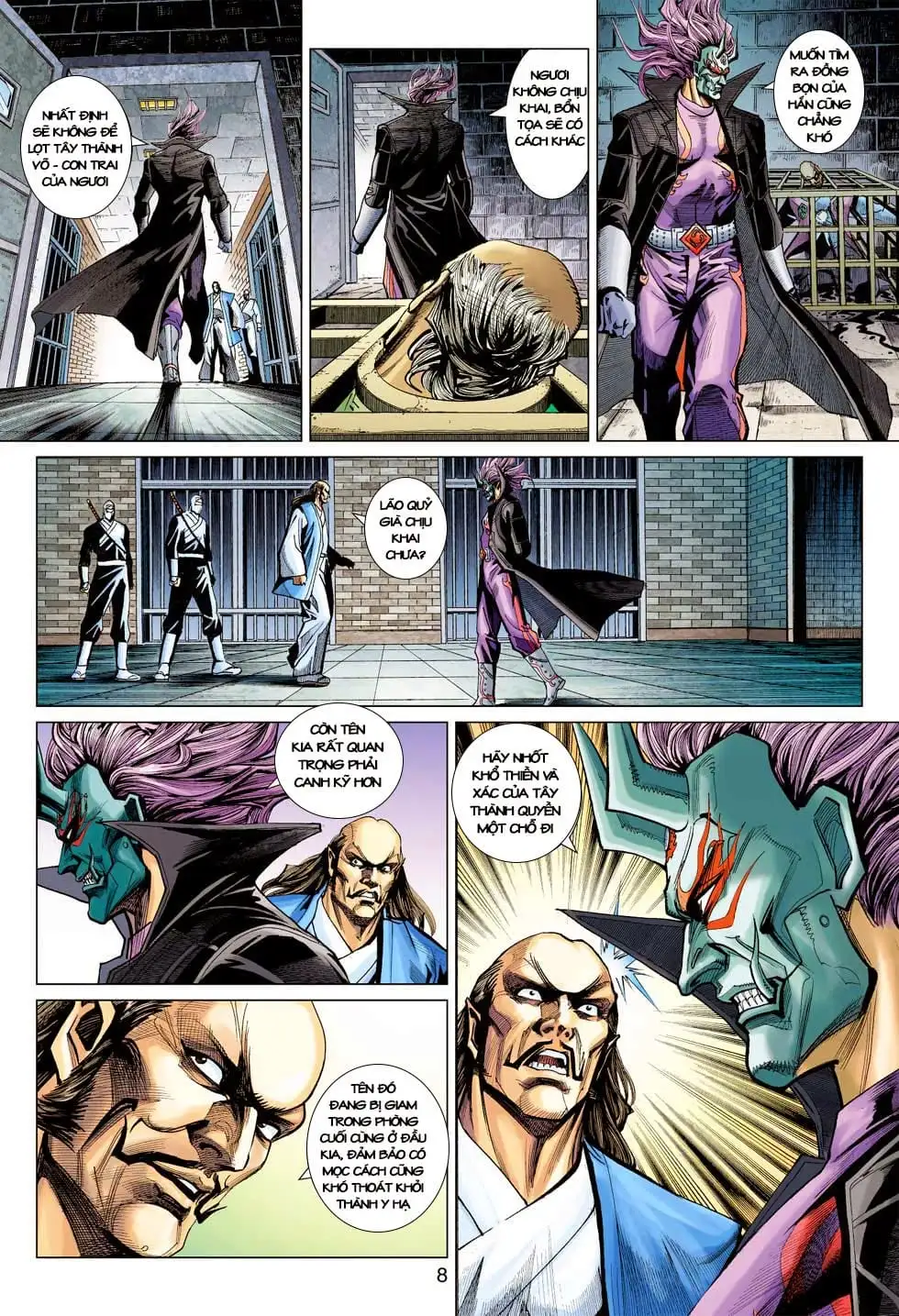 Truyện Tranh Tân Tác Long Hổ Môn trang 4