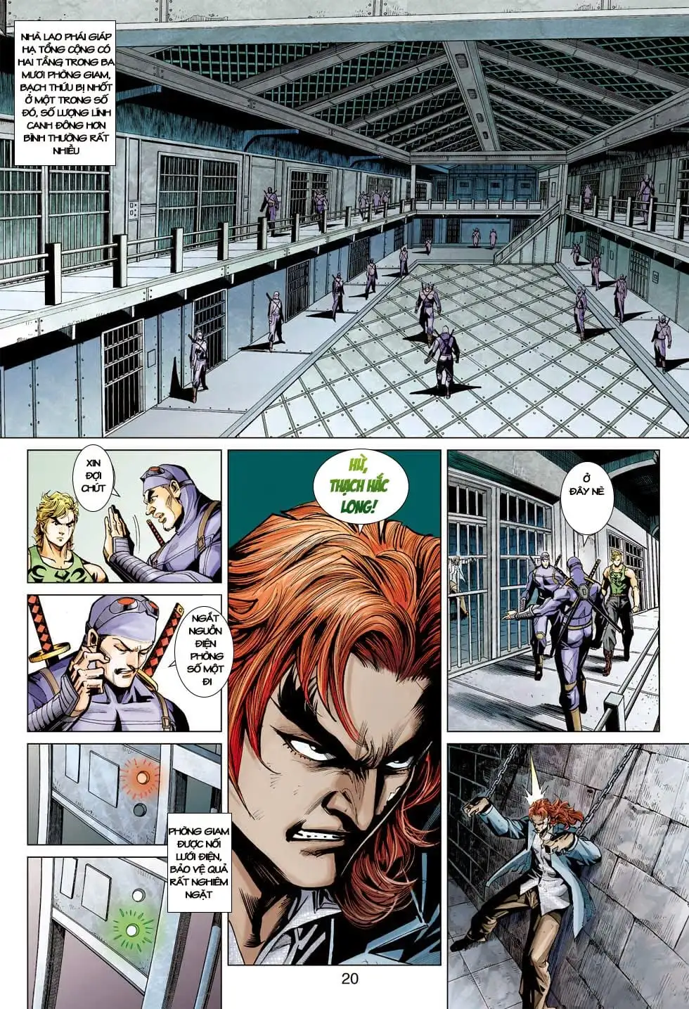 Truyện Tranh Tân Tác Long Hổ Môn trang 4