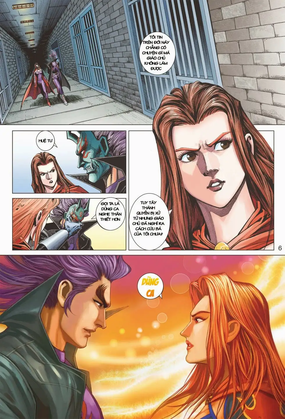 Truyện Tranh Tân Tác Long Hổ Môn trang 4