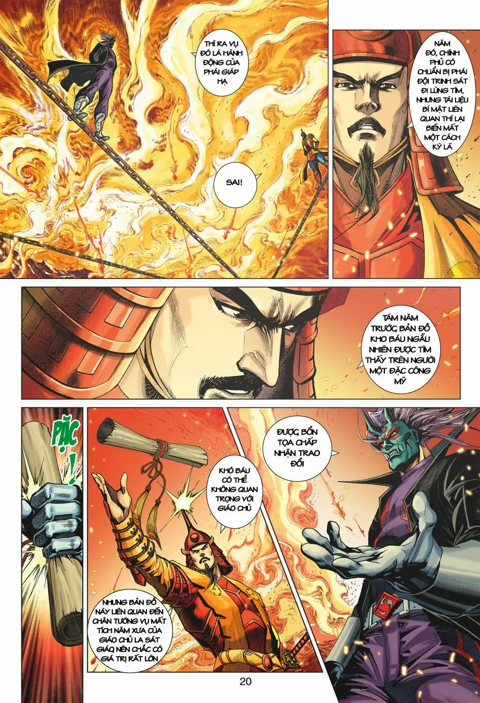 Truyện Tranh Tân Tác Long Hổ Môn trang 4