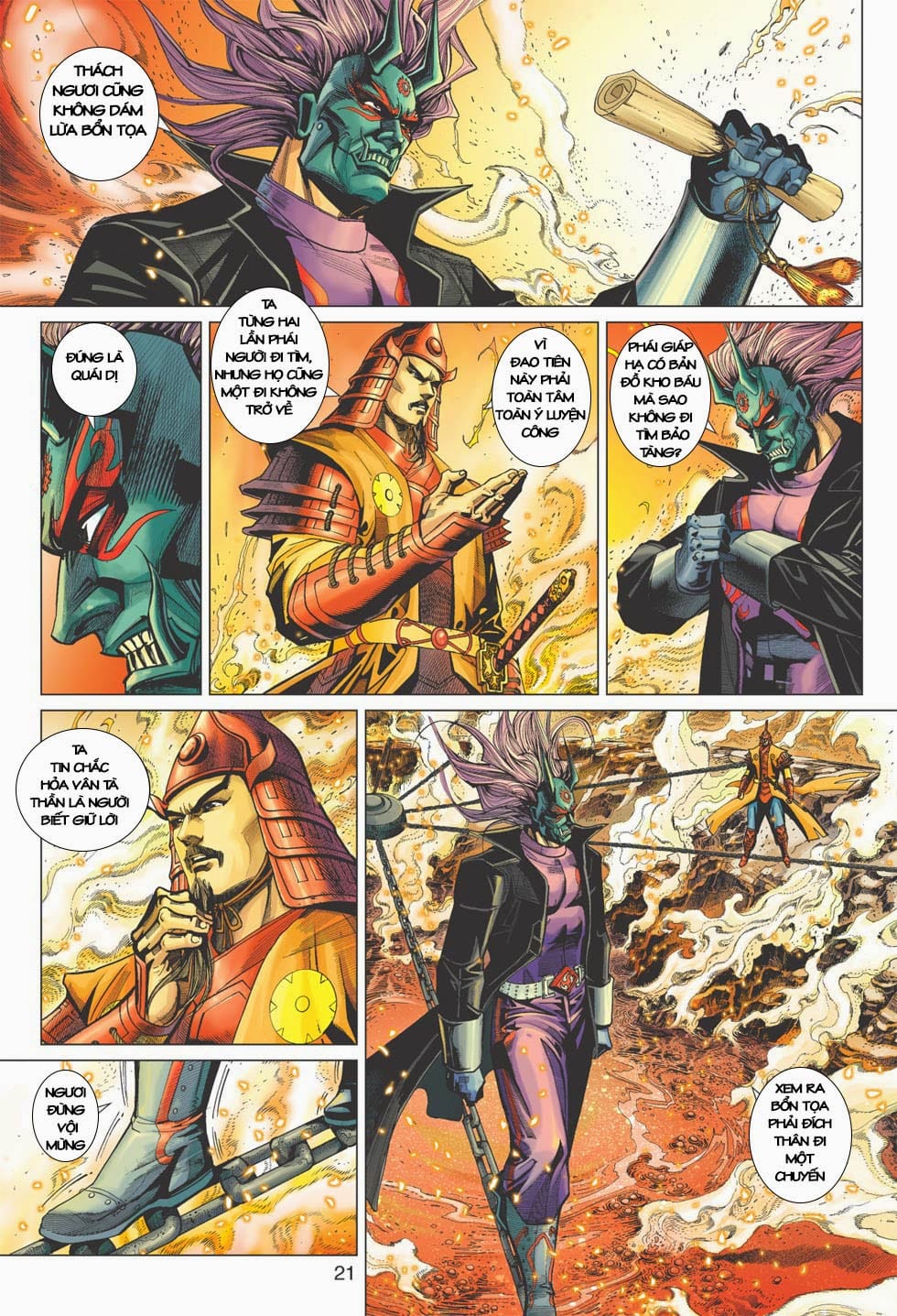 Truyện Tranh Tân Tác Long Hổ Môn trang 4