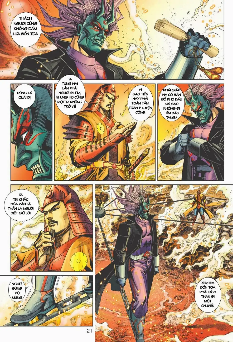 Truyện Tranh Tân Tác Long Hổ Môn trang 4