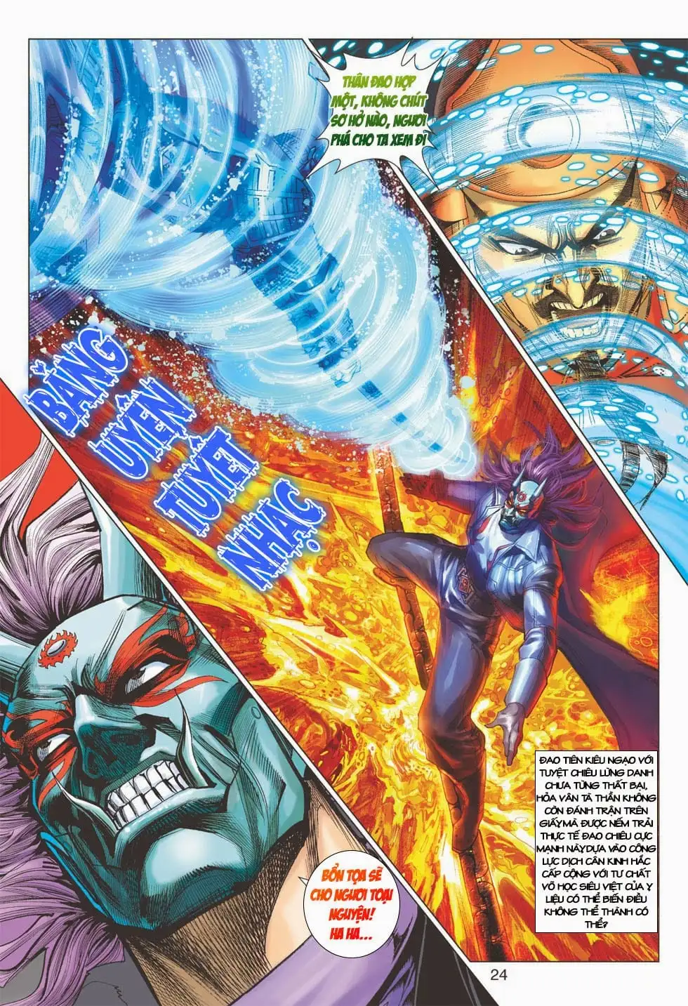 Truyện Tranh Tân Tác Long Hổ Môn trang 4