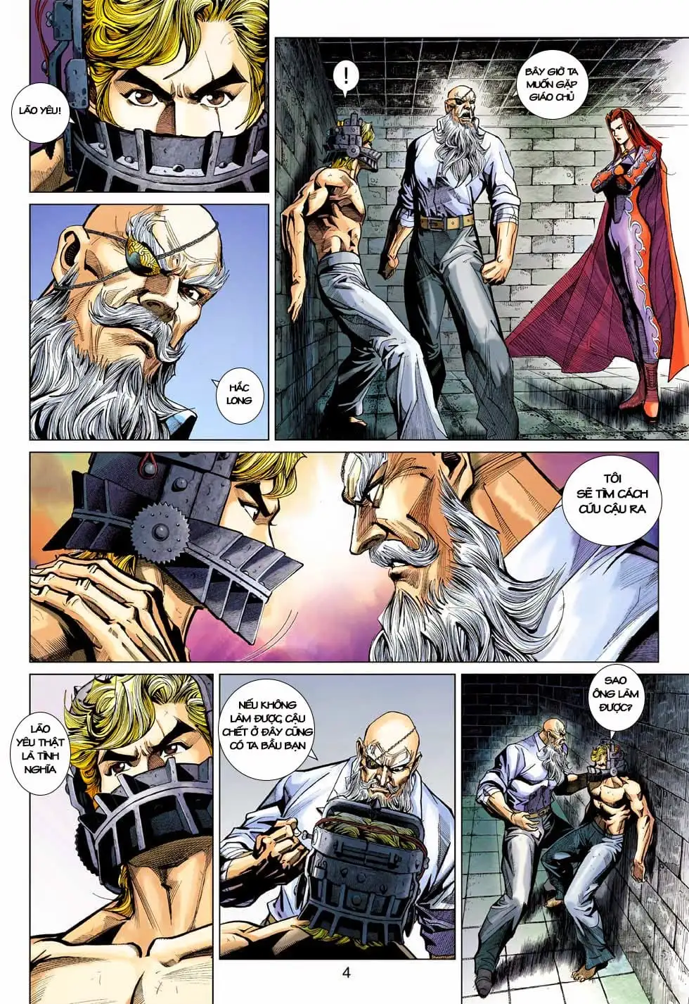 Truyện Tranh Tân Tác Long Hổ Môn trang 4