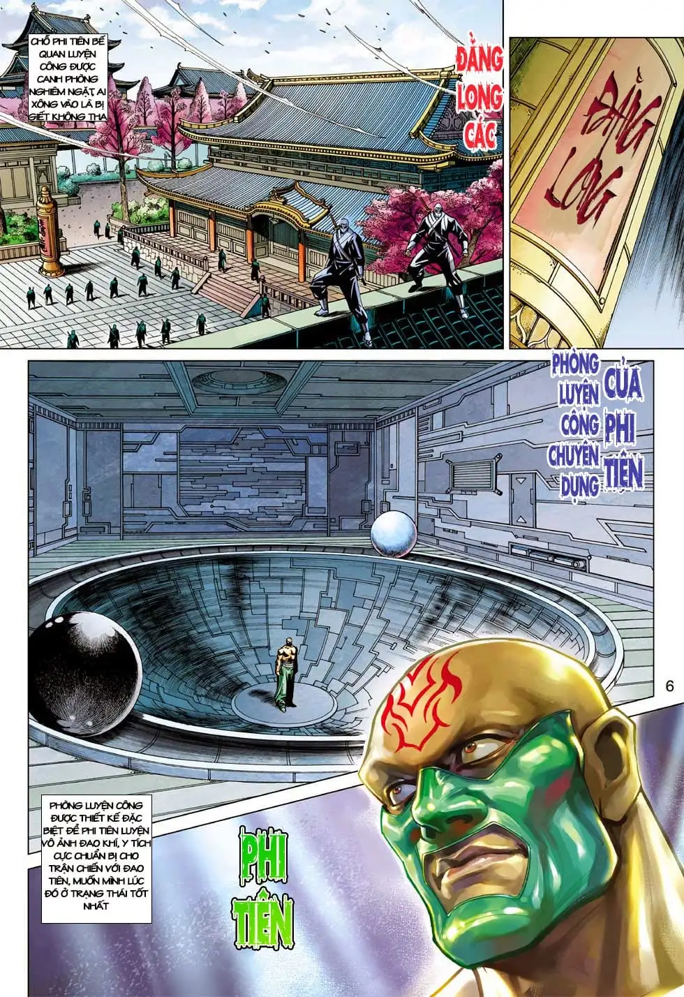 Truyện Tranh Tân Tác Long Hổ Môn trang 4