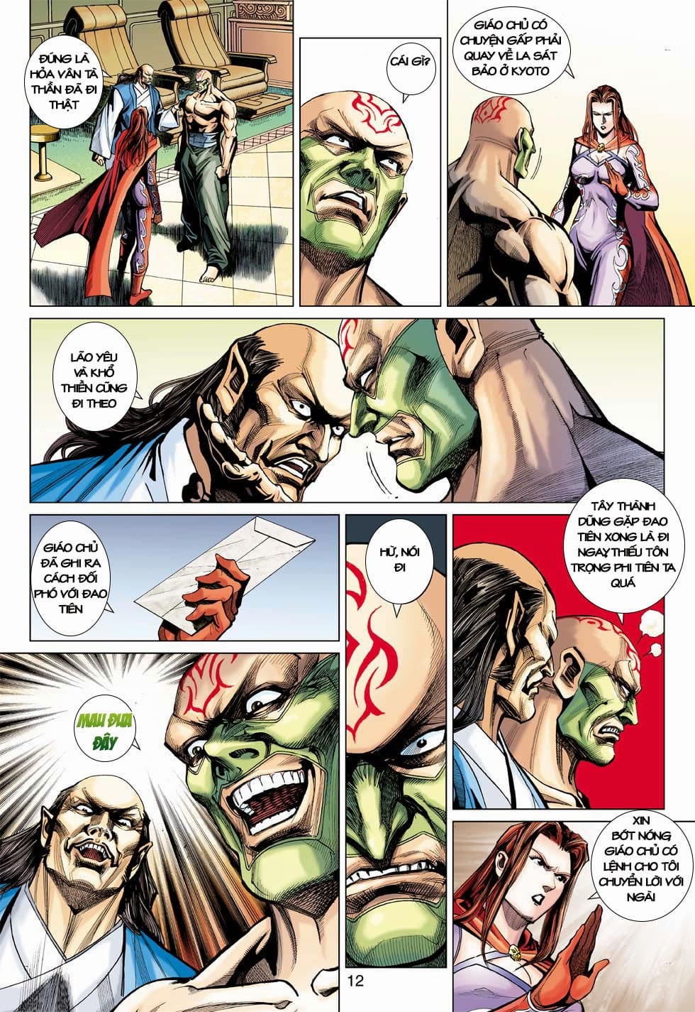 Truyện Tranh Tân Tác Long Hổ Môn trang 4