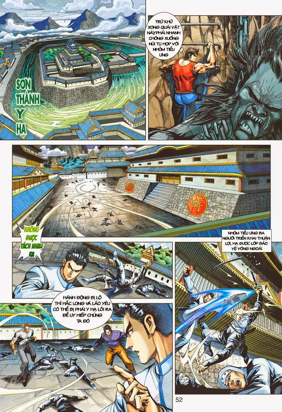 Truyện Tranh Tân Tác Long Hổ Môn trang 4