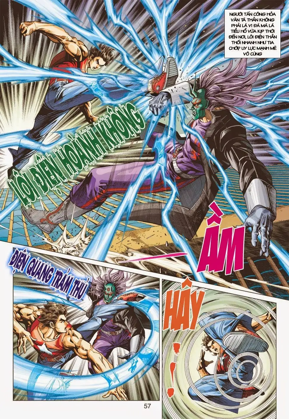 Truyện Tranh Tân Tác Long Hổ Môn trang 4