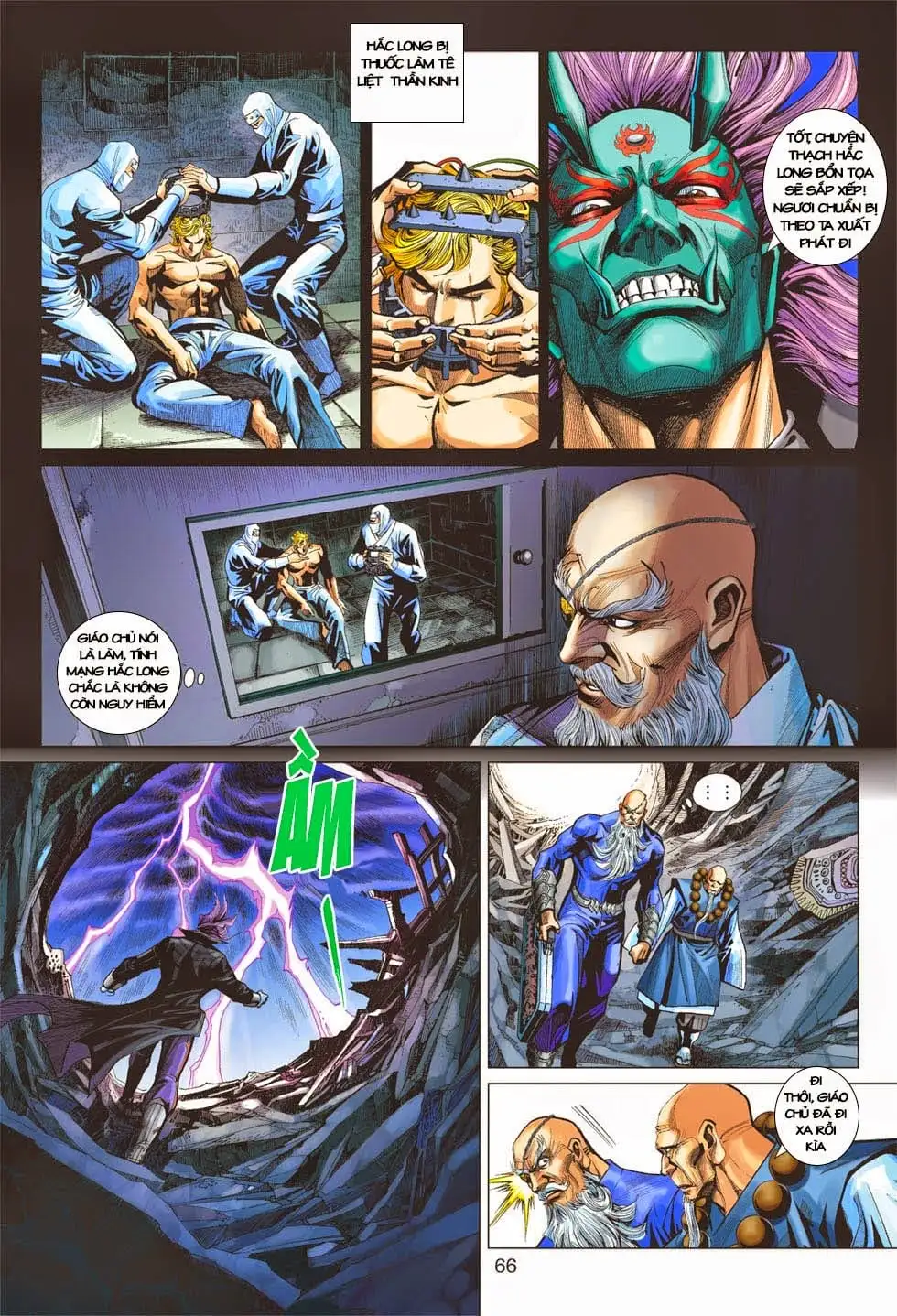 Truyện Tranh Tân Tác Long Hổ Môn trang 4