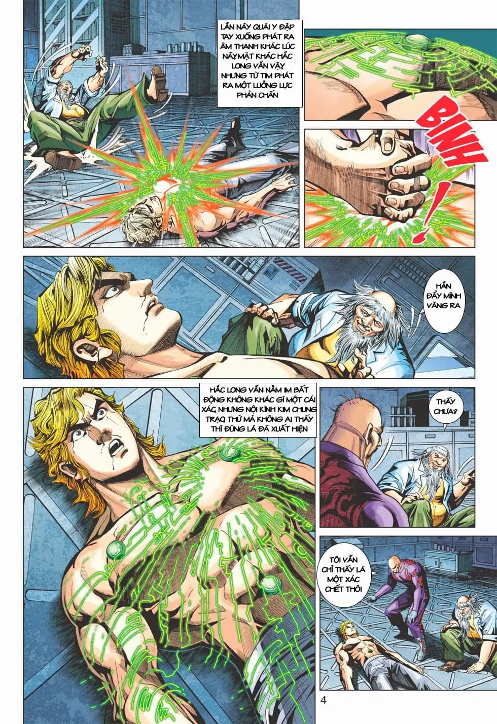 Truyện Tranh Tân Tác Long Hổ Môn trang 4