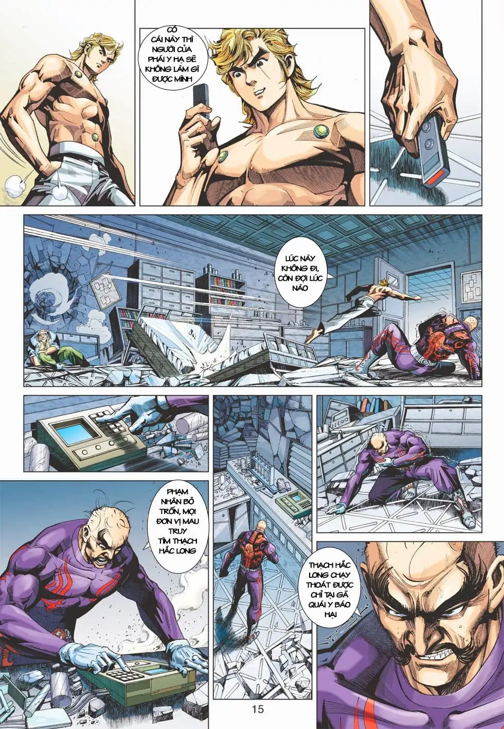 Truyện Tranh Tân Tác Long Hổ Môn trang 4