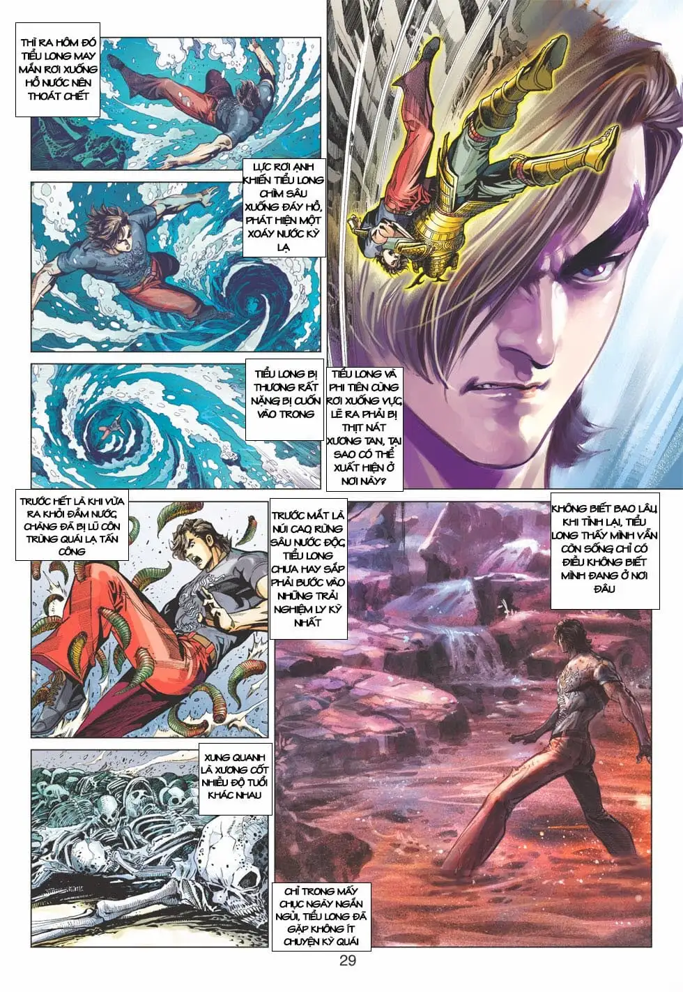 Truyện Tranh Tân Tác Long Hổ Môn trang 4