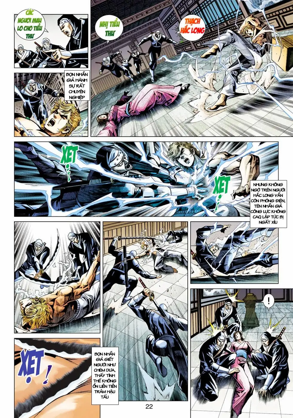 Truyện Tranh Tân Tác Long Hổ Môn trang 4