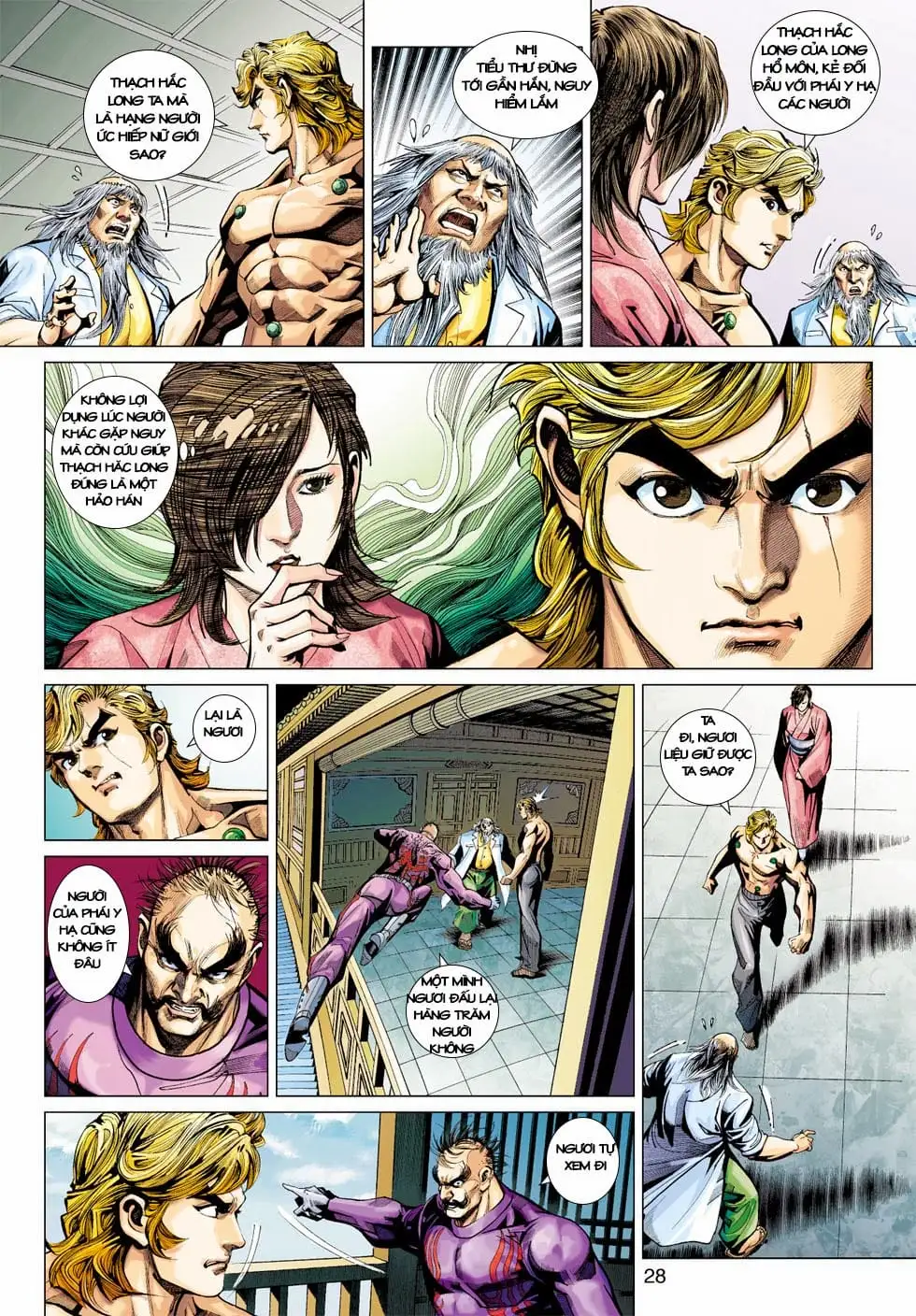 Truyện Tranh Tân Tác Long Hổ Môn trang 4