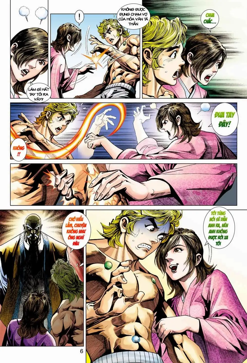 Truyện Tranh Tân Tác Long Hổ Môn trang 4