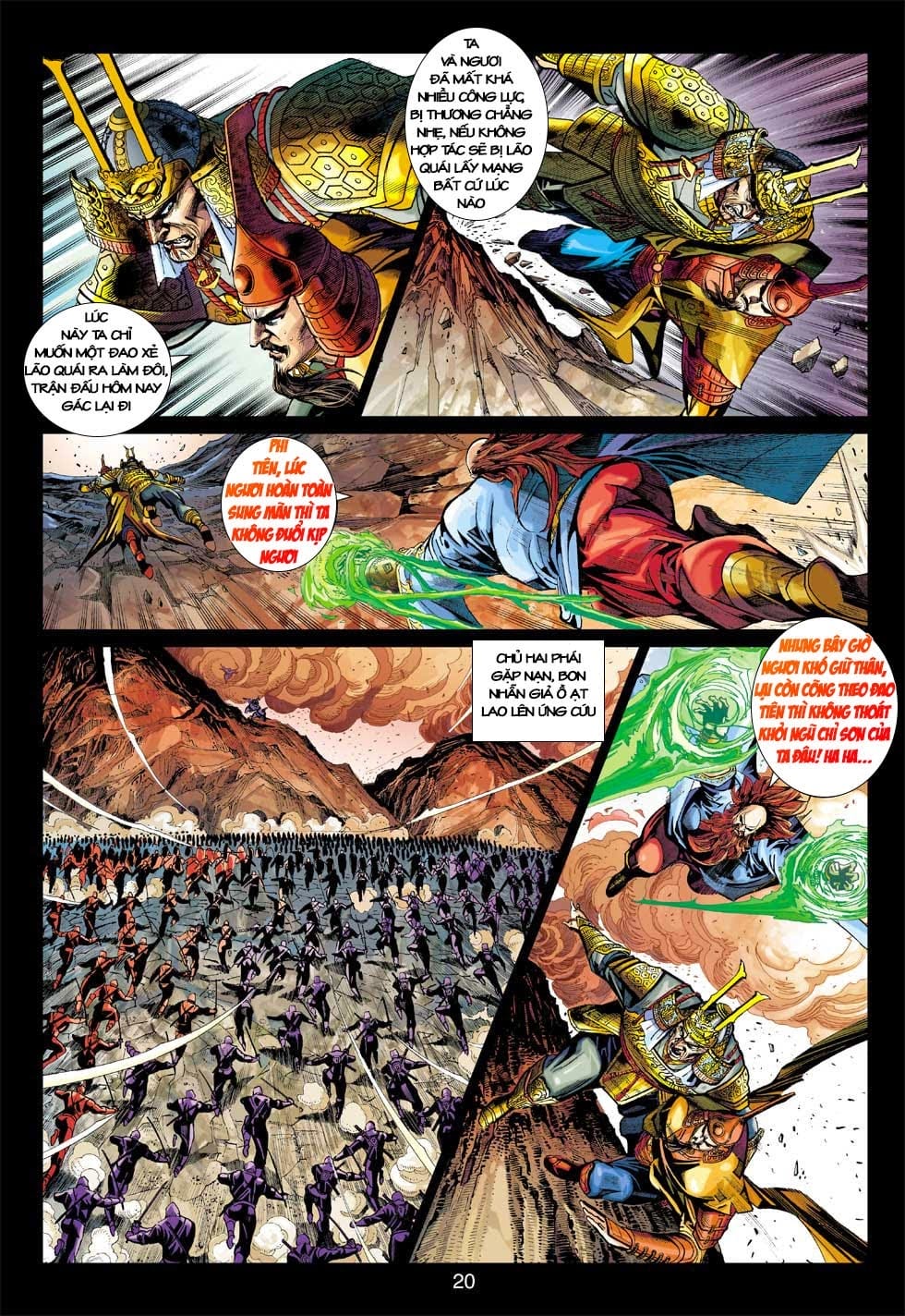 Truyện Tranh Tân Tác Long Hổ Môn trang 4