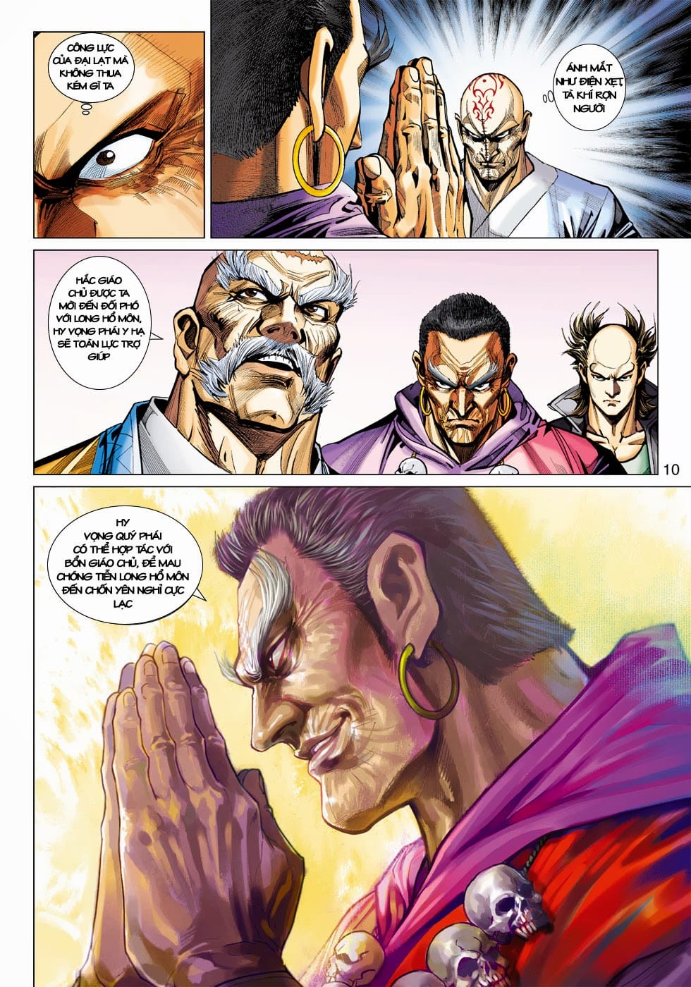 Truyện Tranh Tân Tác Long Hổ Môn trang 4