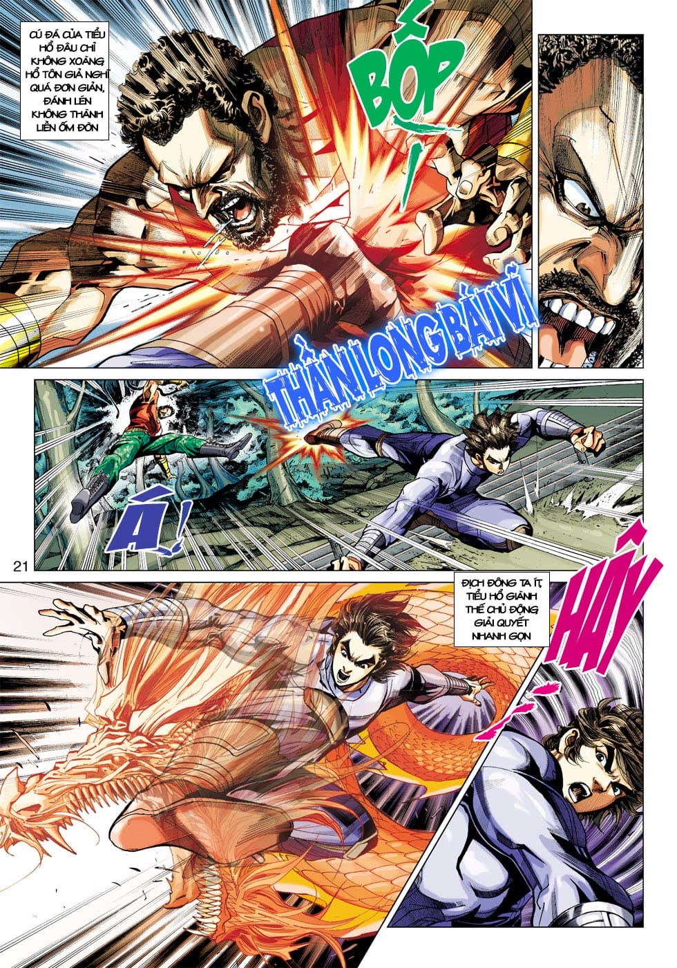 Truyện Tranh Tân Tác Long Hổ Môn trang 4