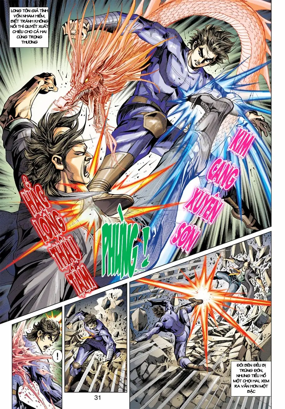 Truyện Tranh Tân Tác Long Hổ Môn trang 4