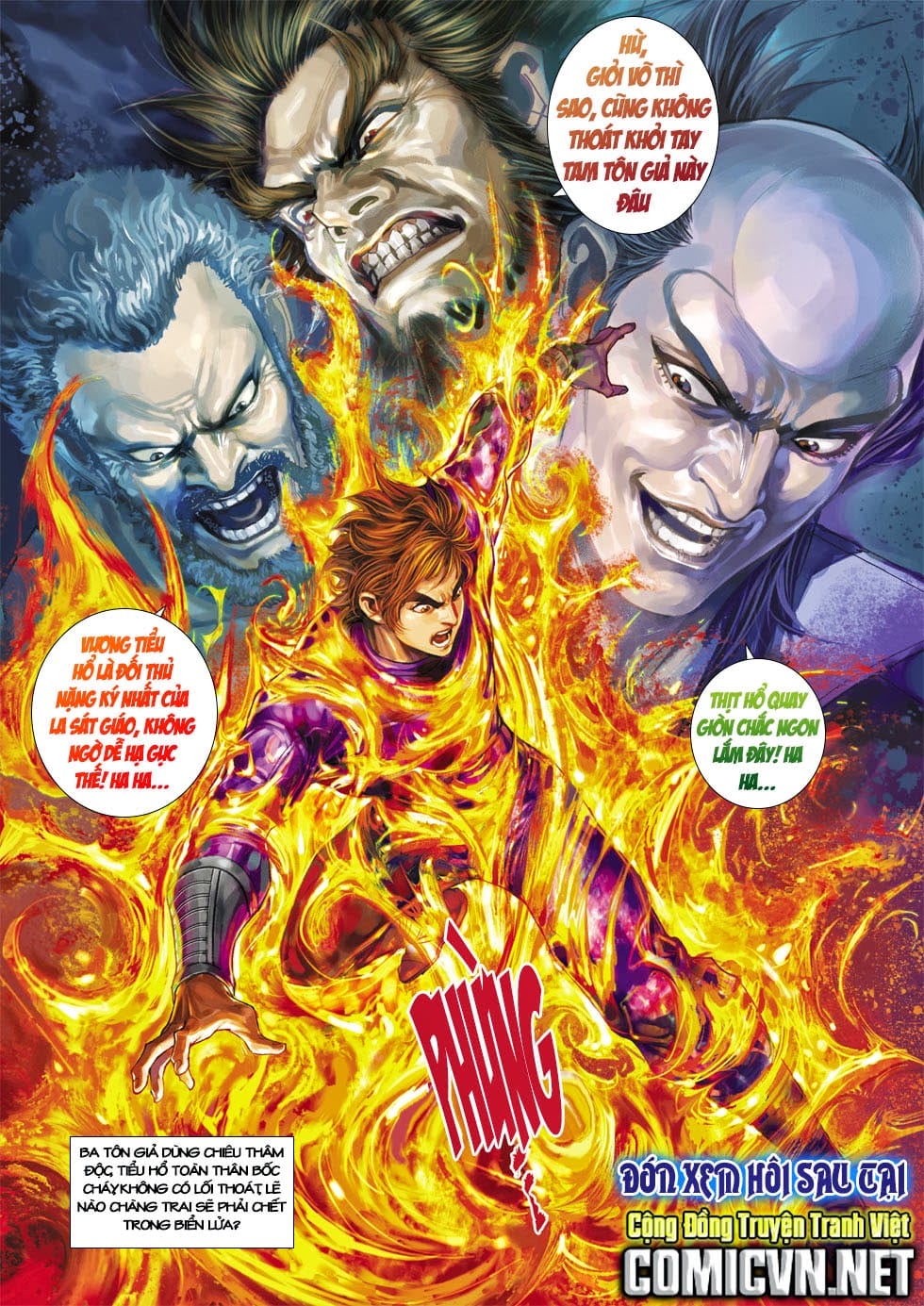 Truyện Tranh Tân Tác Long Hổ Môn trang 4