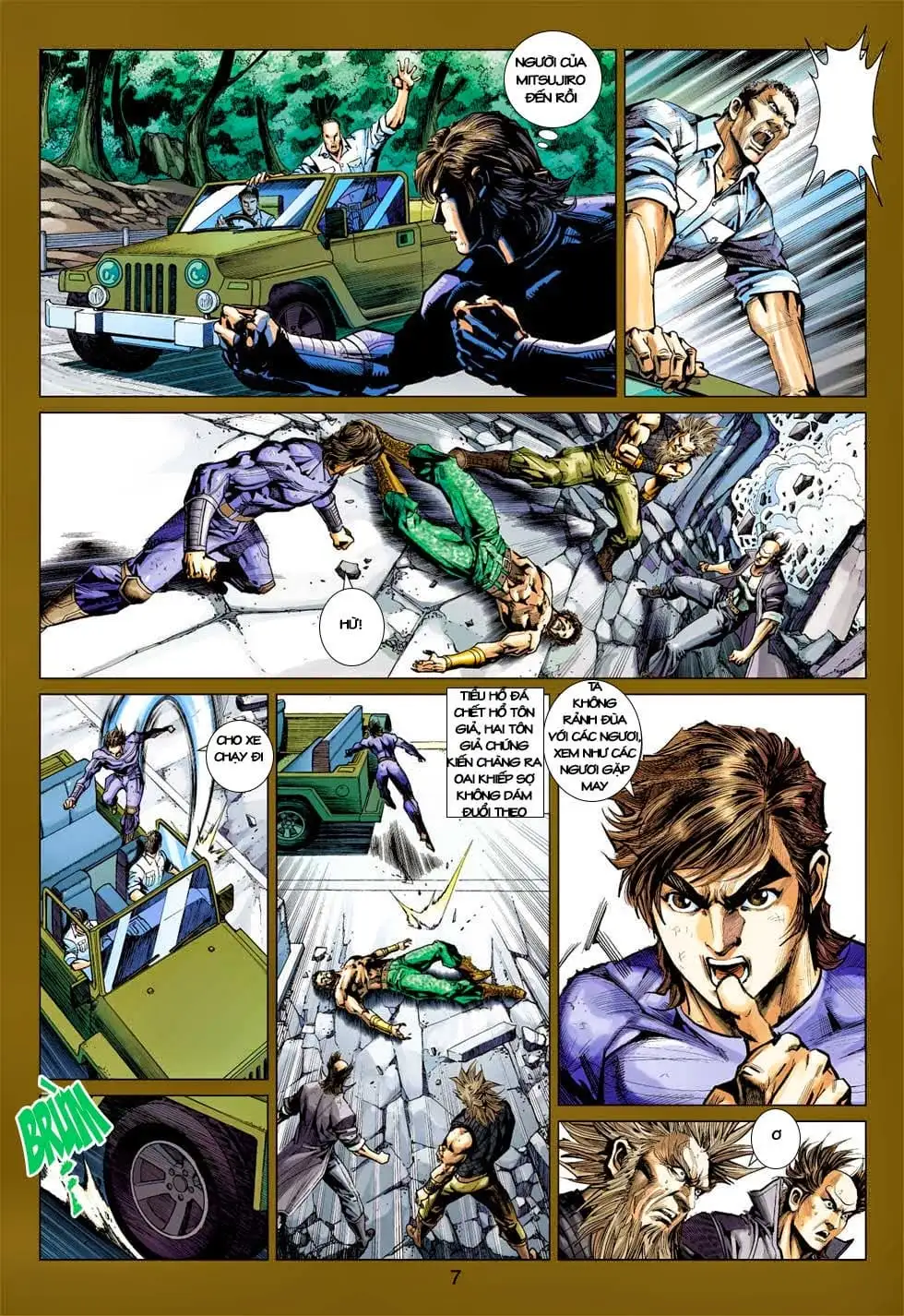 Truyện Tranh Tân Tác Long Hổ Môn trang 4