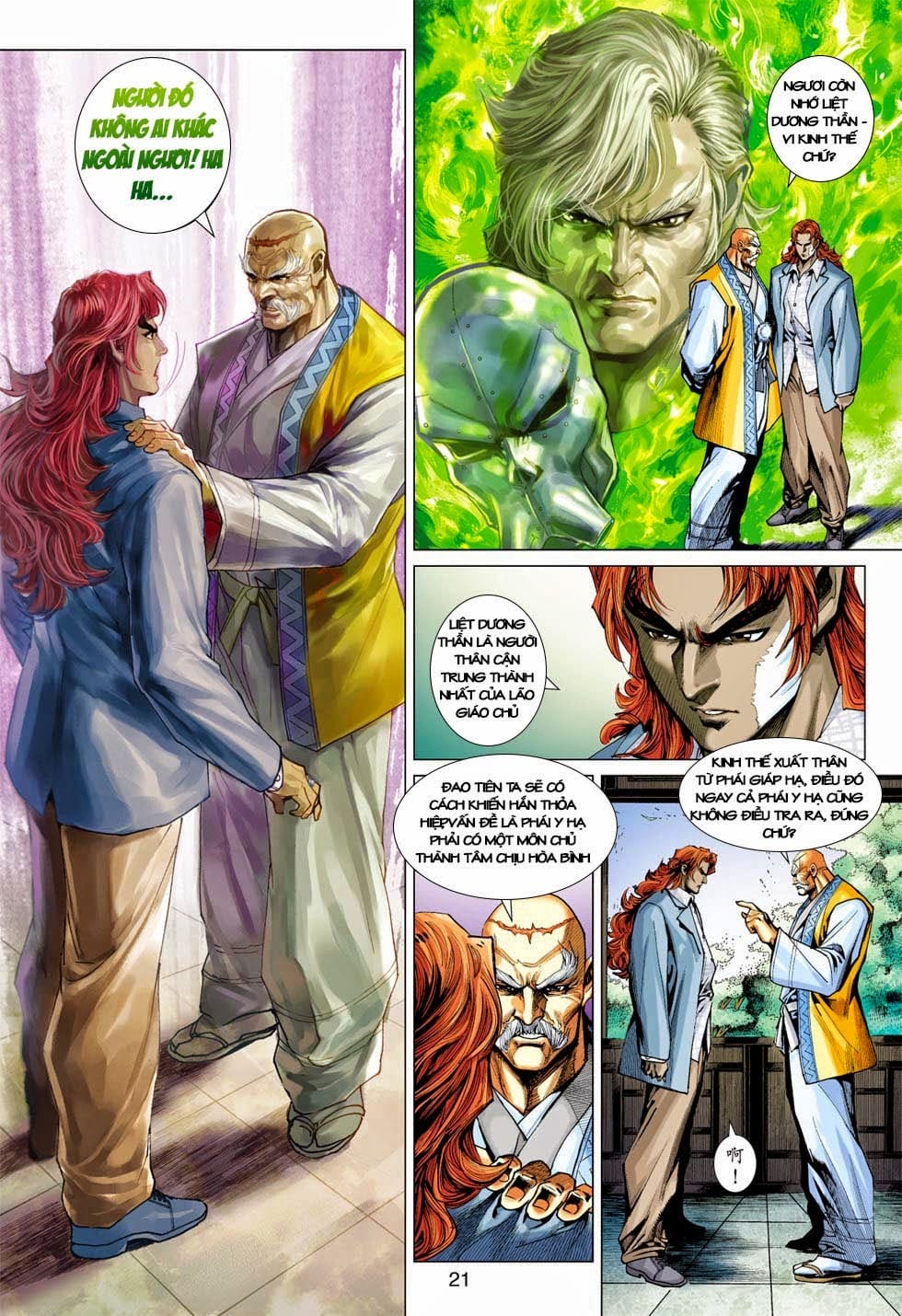 Truyện Tranh Tân Tác Long Hổ Môn trang 4