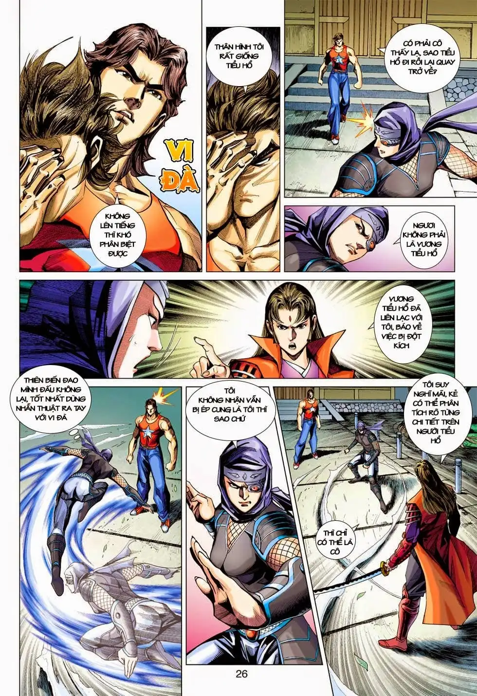 Truyện Tranh Tân Tác Long Hổ Môn trang 4