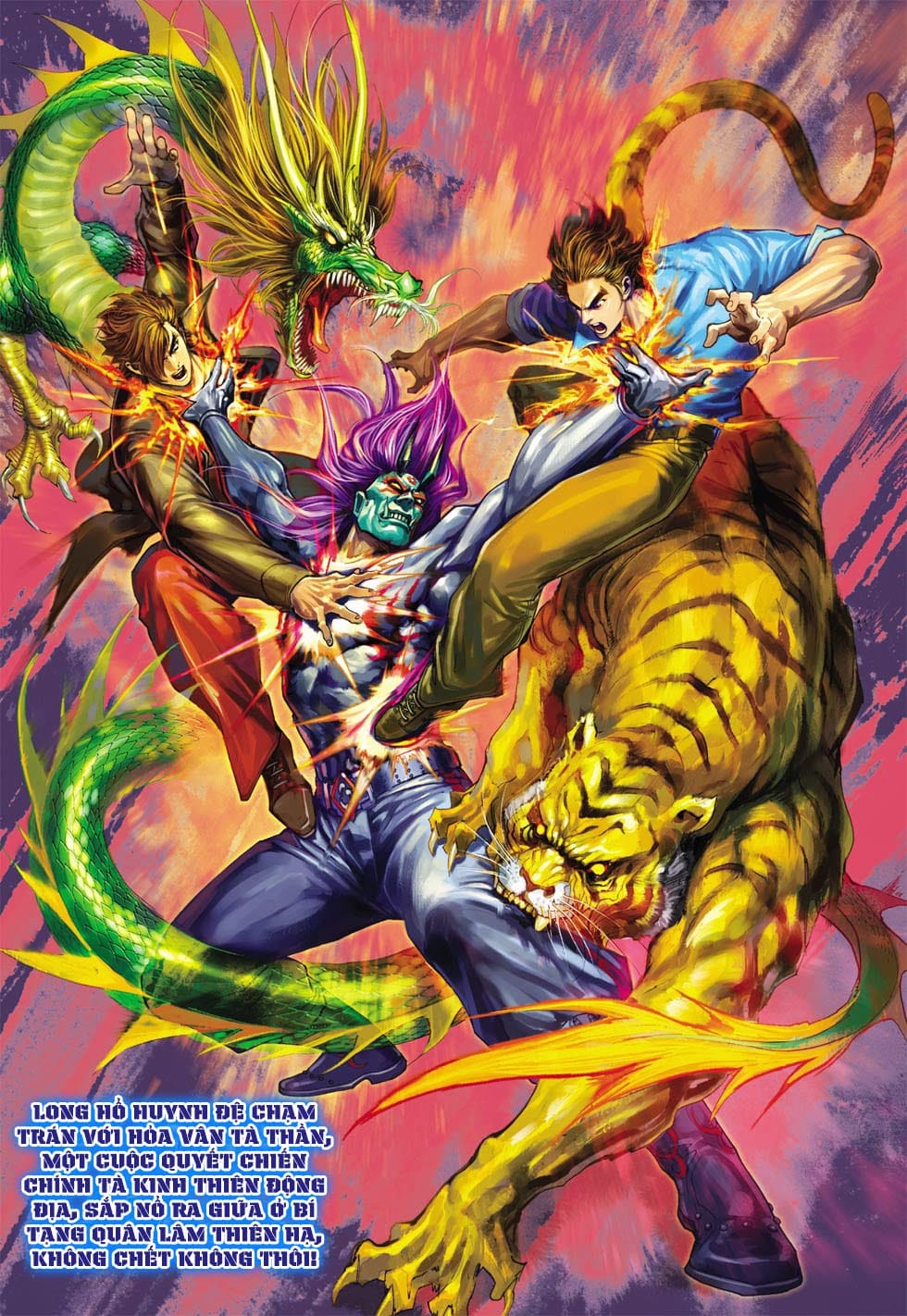 Truyện Tranh Tân Tác Long Hổ Môn trang 4