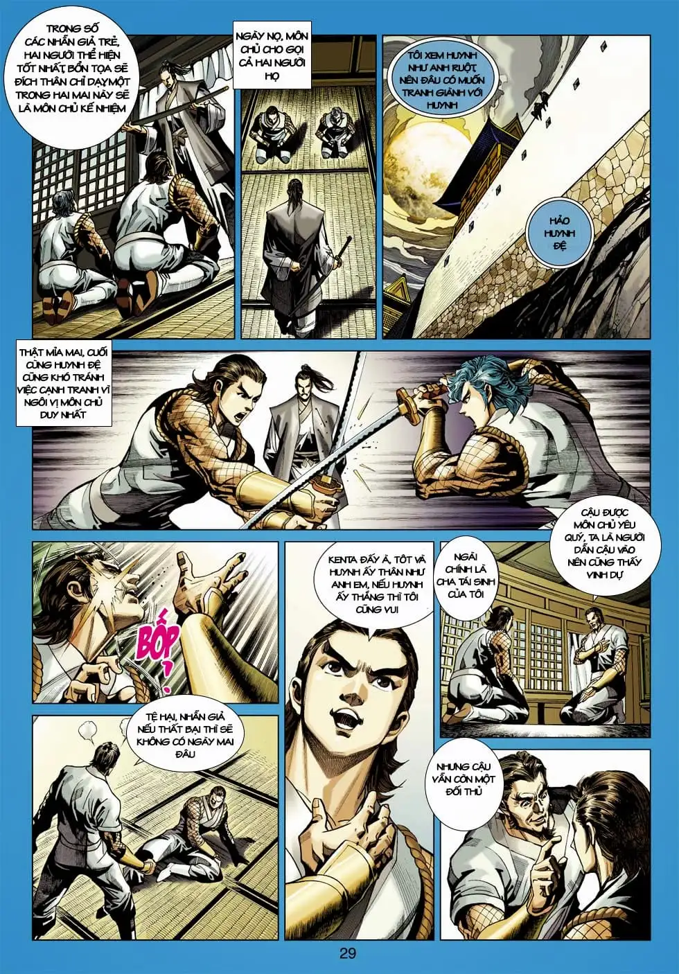 Truyện Tranh Tân Tác Long Hổ Môn trang 4