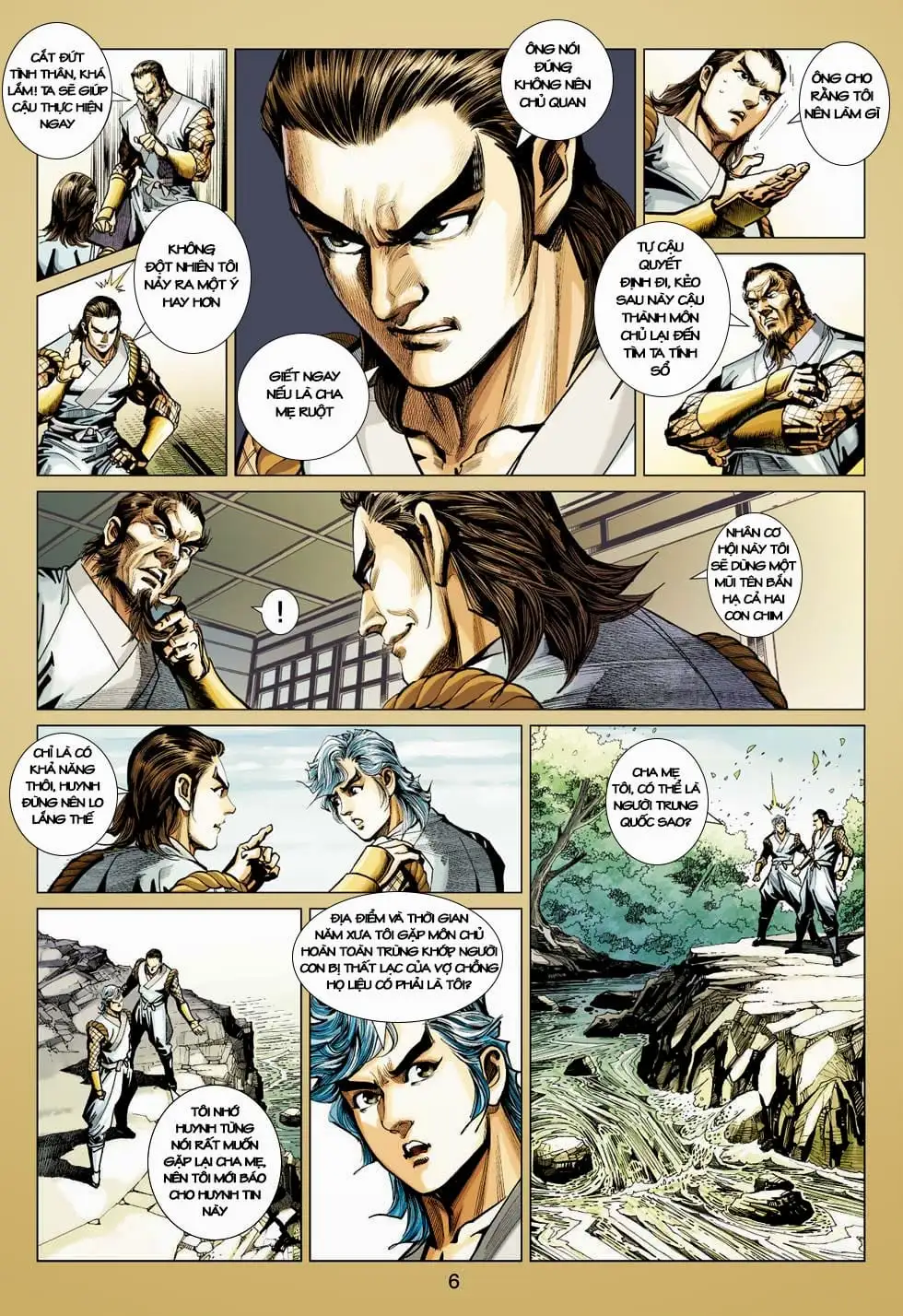 Truyện Tranh Tân Tác Long Hổ Môn trang 4