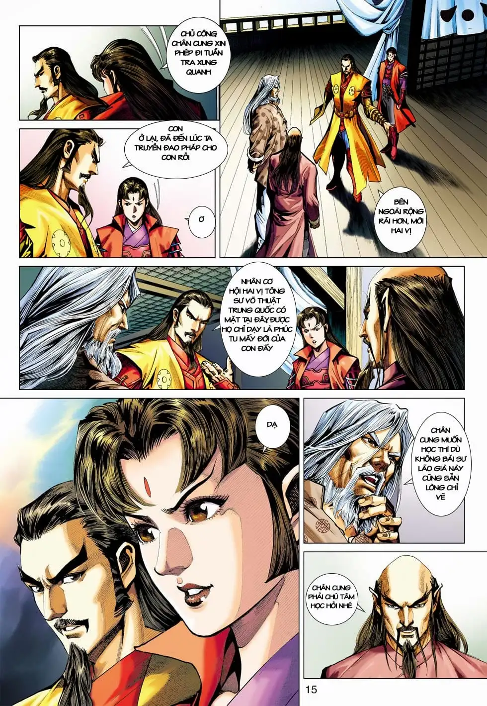 Truyện Tranh Tân Tác Long Hổ Môn trang 4