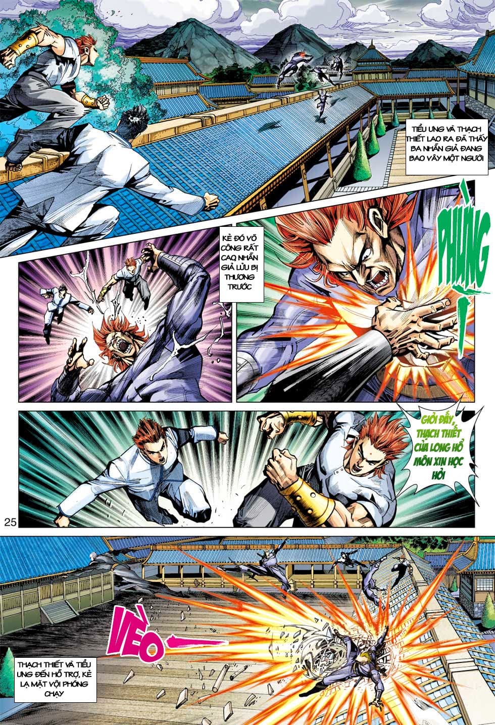 Truyện Tranh Tân Tác Long Hổ Môn trang 4